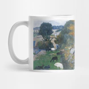 The Breton Shepherdess by Paul Gauguin Mug